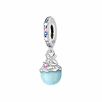 Glow-in-the-Dark Mermaid Pearl Dangle Charm