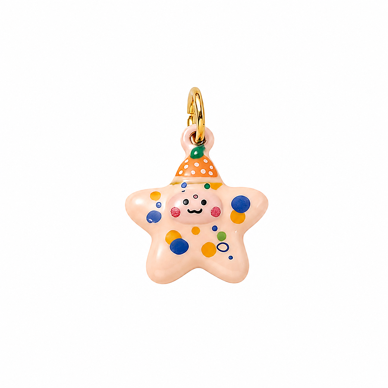 CALEO clean white thumbnail - Party Starfish Pendant Charm - 2026-07-24