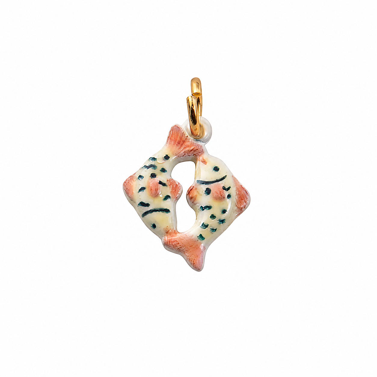 CALEO clean white thumbnail - Pisces Fish Zodiac Dangle Charm - 2026-07-24