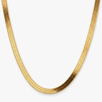 Radiant Herringbone Choker - thumbnail gold