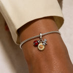 CALEO lifestyle necklace image - Ladybug Sunflower Dangle Charm - 2026-07-22