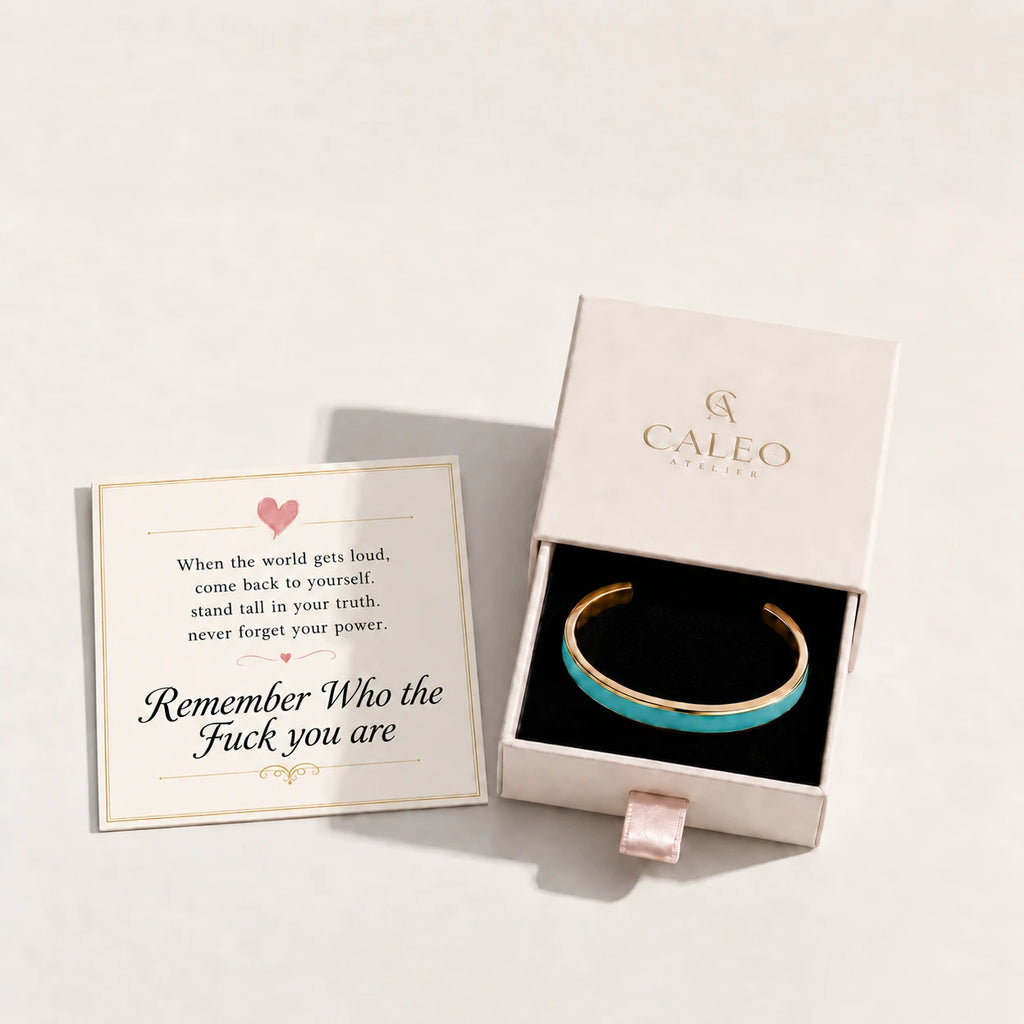 Remember Who the Fuck You Are Cuff Bracelet