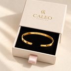 Secret Message Cuff Bracelet — CALEO gift packaging