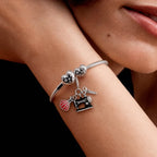 Sewing Machine & Scissors Dangle Charm lifestyle jewelry image