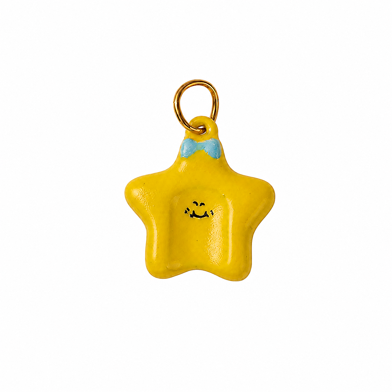CALEO clean white thumbnail - Smiling Star Pendant Charm - 2026-07-24