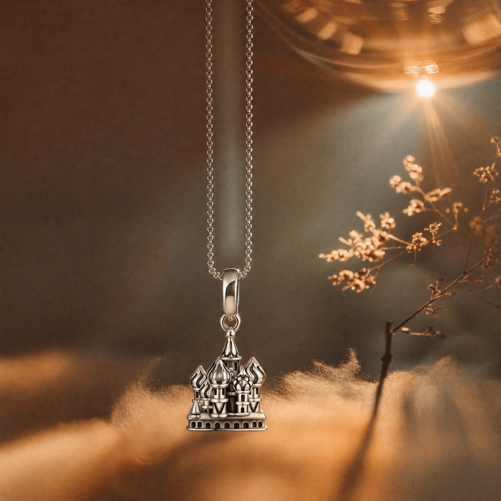 CALEO Spiritual & Mystic strict-ref lifestyle - Cathedral Church Dangle Charm - spiritual-mystic-grid-strict-ref-2007-r02-cathedral-church-dangle-charm