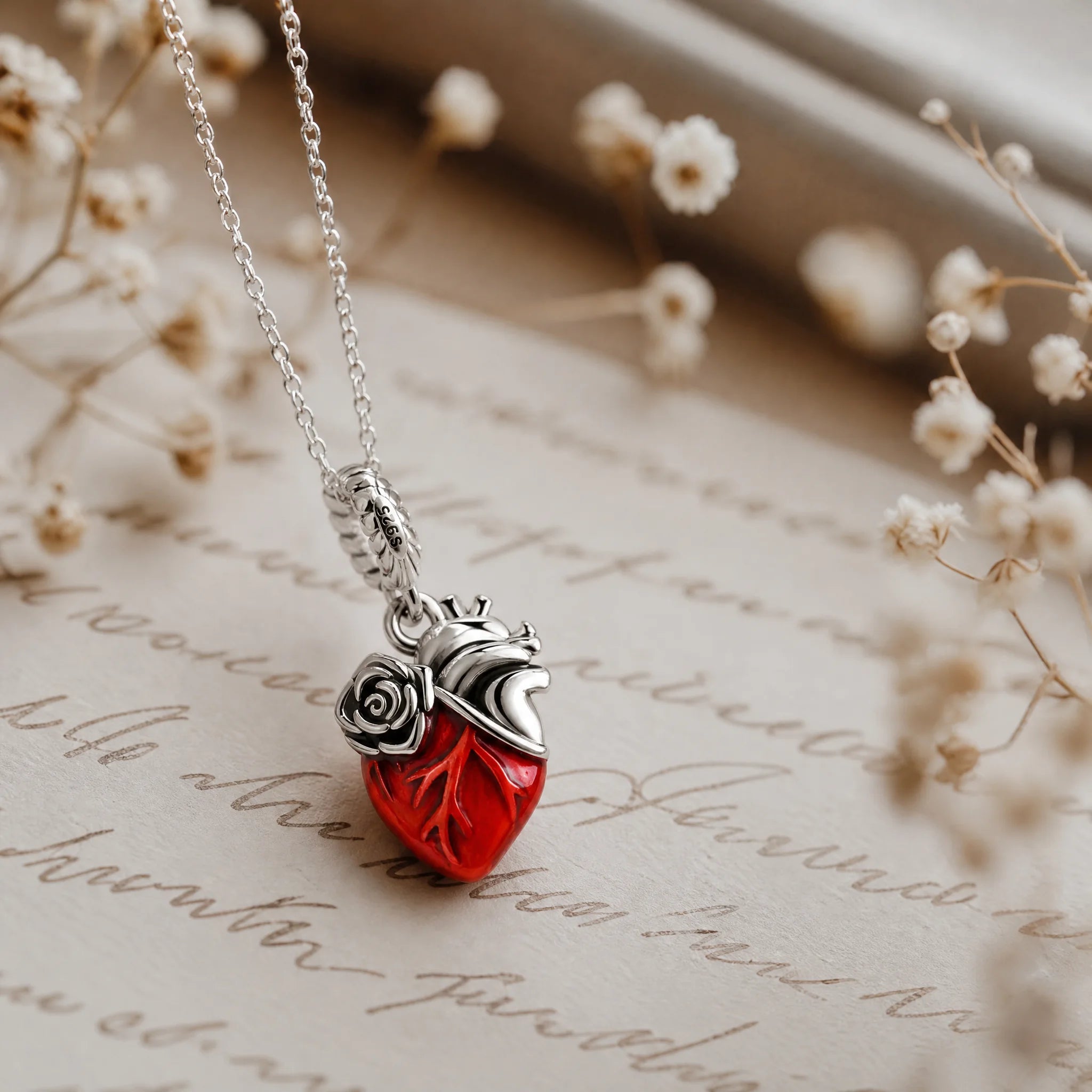CALEO Spiritual & Mystic strict-ref lifestyle - Sacred Heart Dangle Charm - spiritual-mystic-grid-strict-ref-2007-r05-sacred-heart-dangle-charm