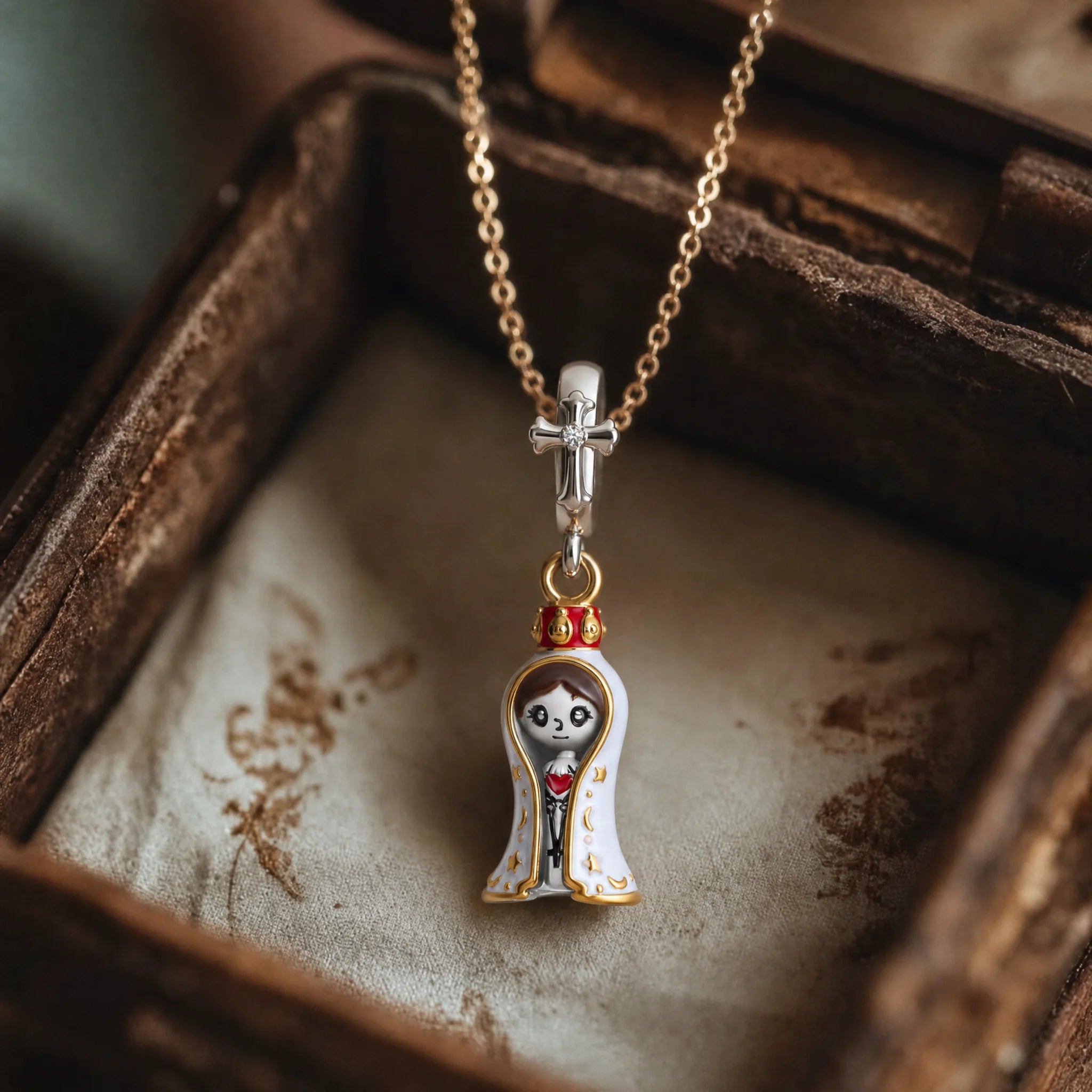 CALEO Spiritual & Mystic strict-ref lifestyle - Our Lady of Aparecida Dangle Charm - spiritual-mystic-grid-strict-ref-2007-r06-our-lady-of-aparecida-dangle-charm