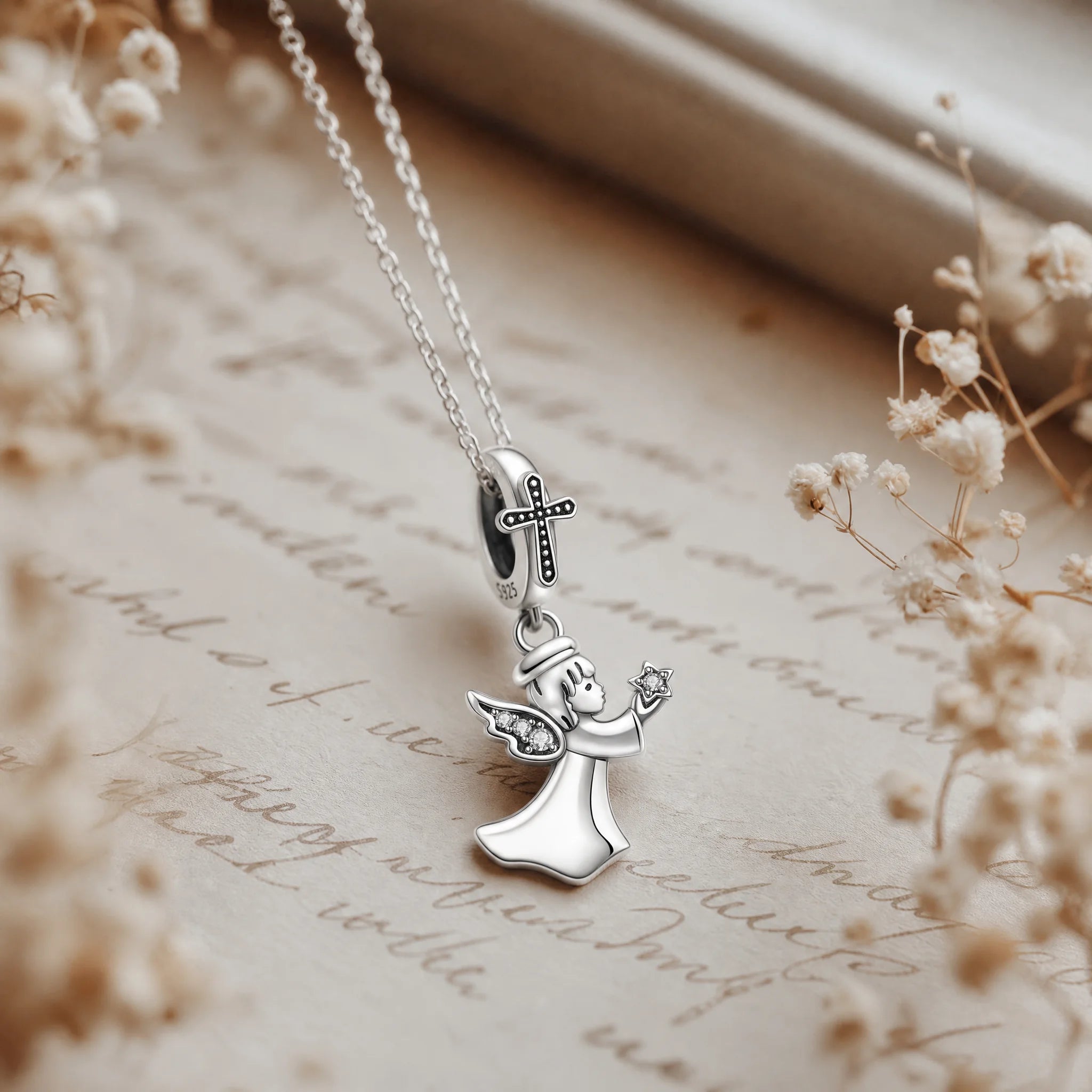 CALEO Spiritual & Mystic strict-ref lifestyle - Guardian Angel Dangle Charm - spiritual-mystic-grid-strict-ref-2007-r07-guardian-angel-dangle-charm