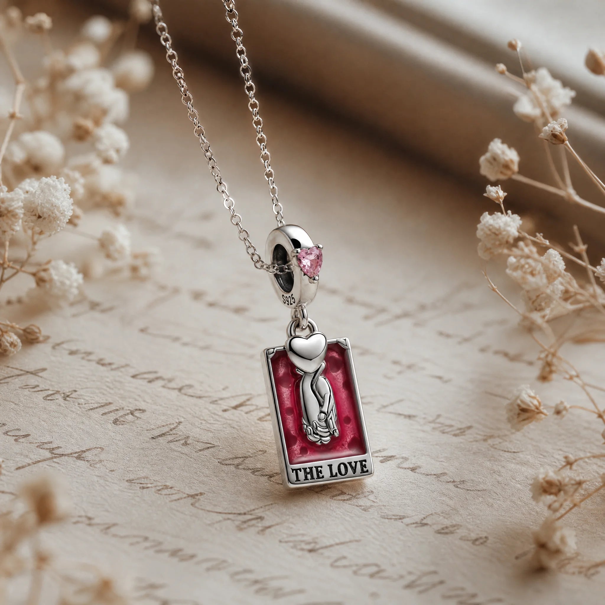 CALEO Spiritual & Mystic strict-ref lifestyle - The Love Hand-in-Hand Tarot Charm - spiritual-mystic-grid-strict-ref-2007-r17-the-love-hand-in-hand-tarot-charm