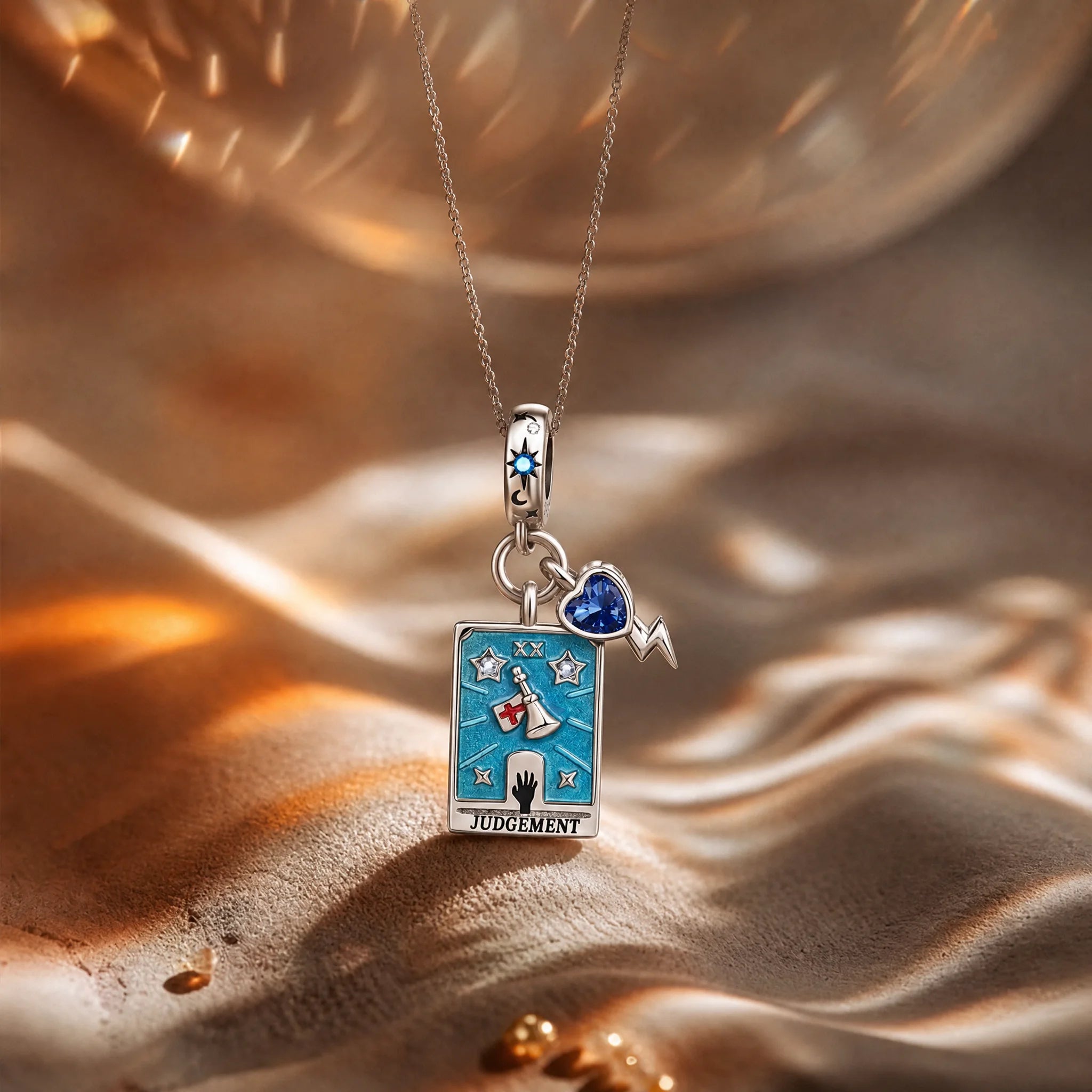 CALEO Spiritual & Mystic strict-ref lifestyle - Judgement Tarot Card Charm - spiritual-mystic-grid-strict-ref-2007-r28-judgement-tarot-card-charm