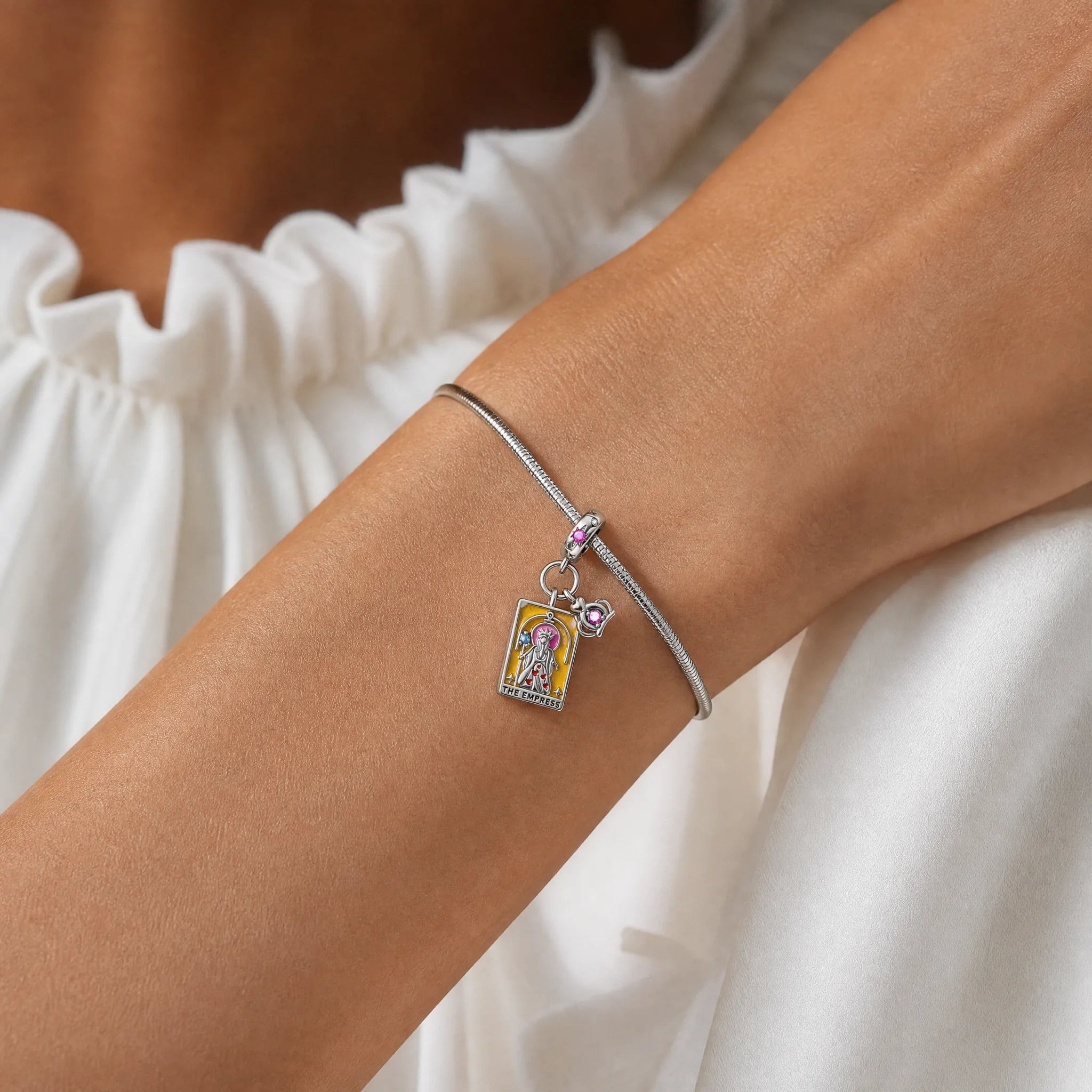 CALEO Spiritual & Mystic lifestyle - The Empress Tarot Card Charm - spiritual-mystic-mixed-r26-the-empress-tarot-card-charm