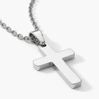 Steadfast Cross Necklace - steadfast cross silver thumbnail