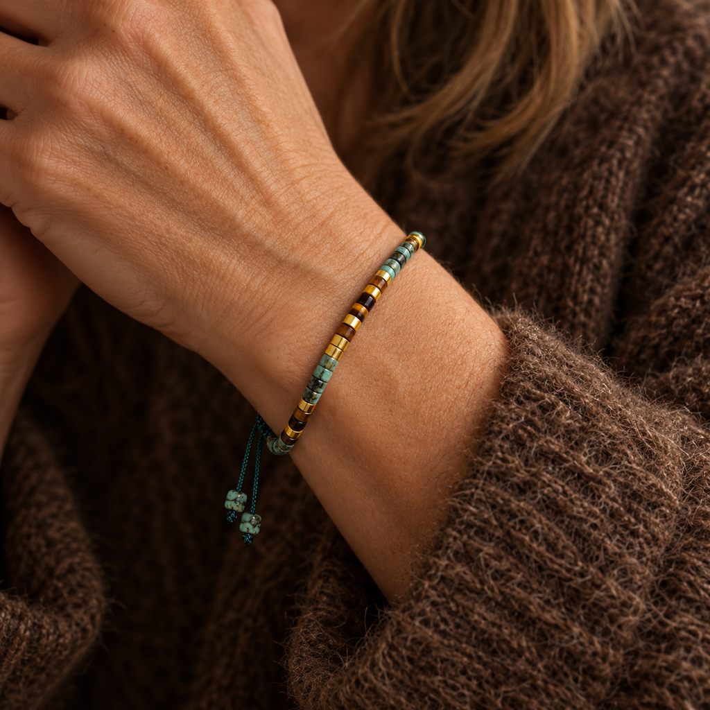 Strong As F*ck Morse Code Bracelet — moody knit lifestyle