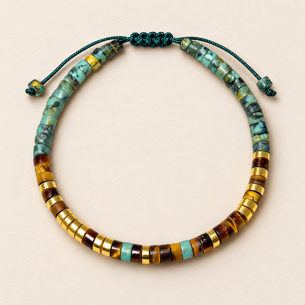 Strong As F*ck Morse Code Bracelet — neutral product still life