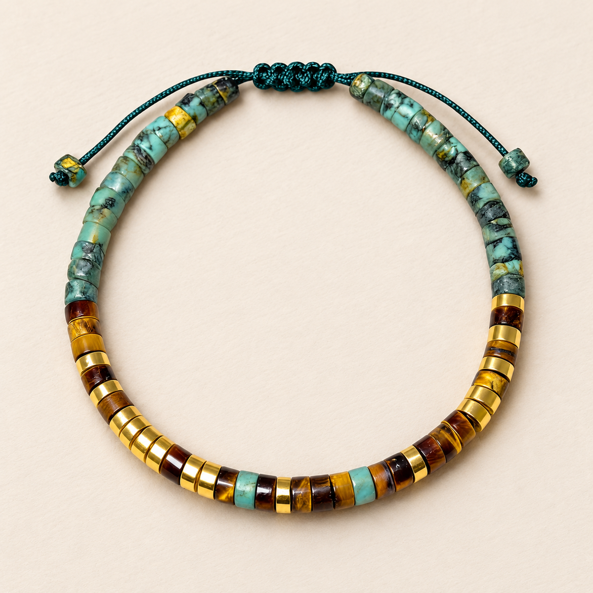 Strong As F*ck Morse Code Bracelet — neutral product still life