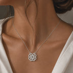 To My Daughter Four-Leaf Clover Necklace Gift Set