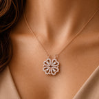 To My Daughter Four-Leaf Clover Necklace Gift Set