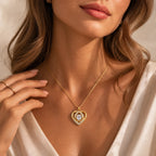 To My Love Heart Necklace Gift Set