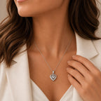 To My Love Heart Necklace Gift Set