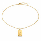 To My Soulmate Envelope Necklace Gift Set