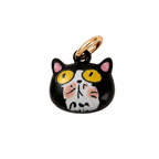 CALEO clean white thumbnail - Tuxedo Cat Face Pendant Charm - 2026-07-24