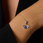 USA 250 Letter Dangle Charm lifestyle jewelry image