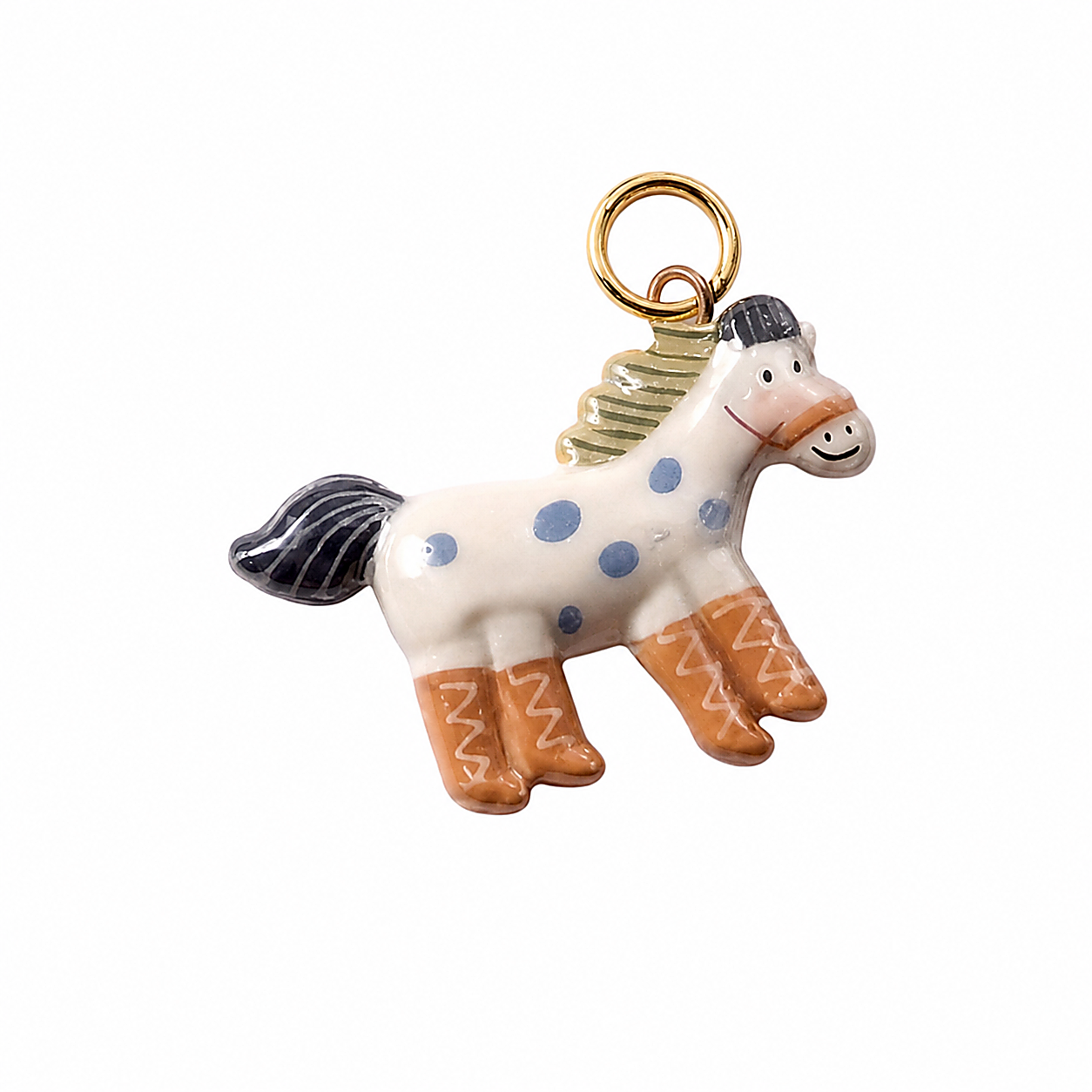 CALEO clean white thumbnail - White Horse Pendant Charm - 2026-07-24