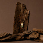 CALEO lifestyle necklace image - White Tulip Crystal Pendant Charm - 2026-07-22