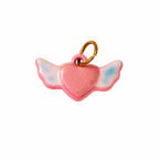 CALEO clean white thumbnail - Winged Heart Pendant Charm - 2026-07-24