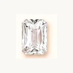 April Diamond emerald-cut birthstone