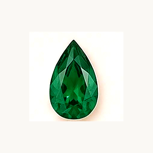 May Emerald water drop birthstone
