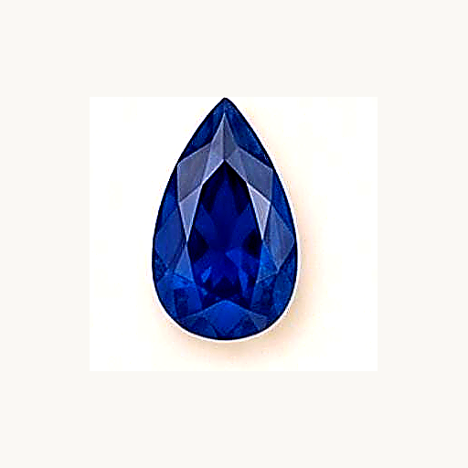 September Sapphire water drop birthstone